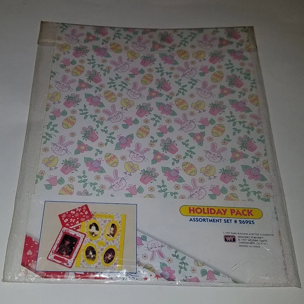 NEW Memories Forever Holiday 10 Scrapbook Pages 8.5x11 Easter Valentine Fall VTG